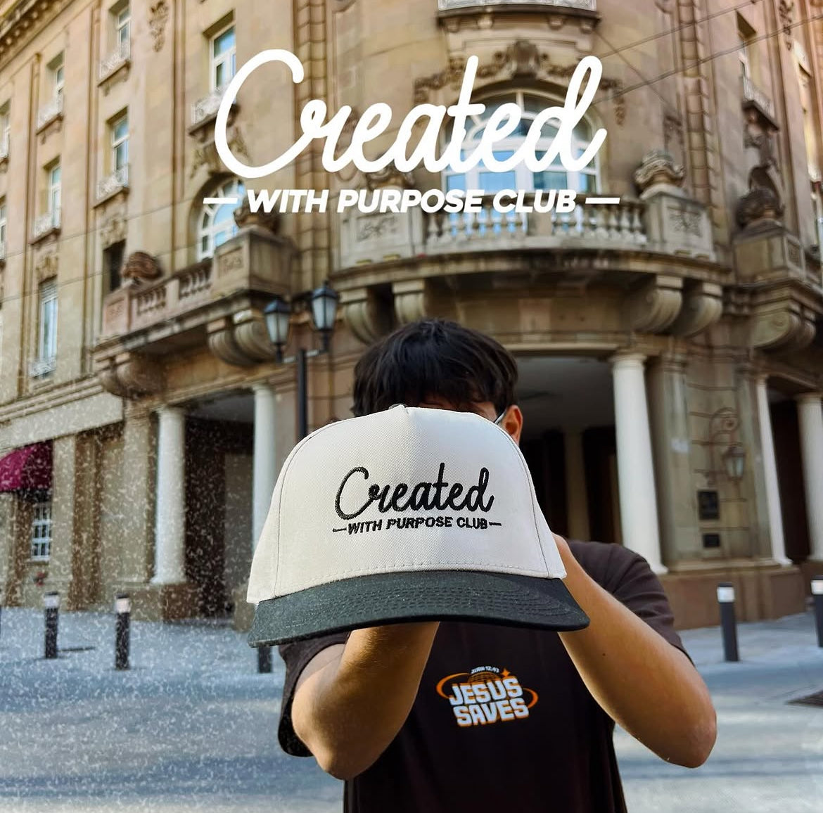 Gorra created with purpose club