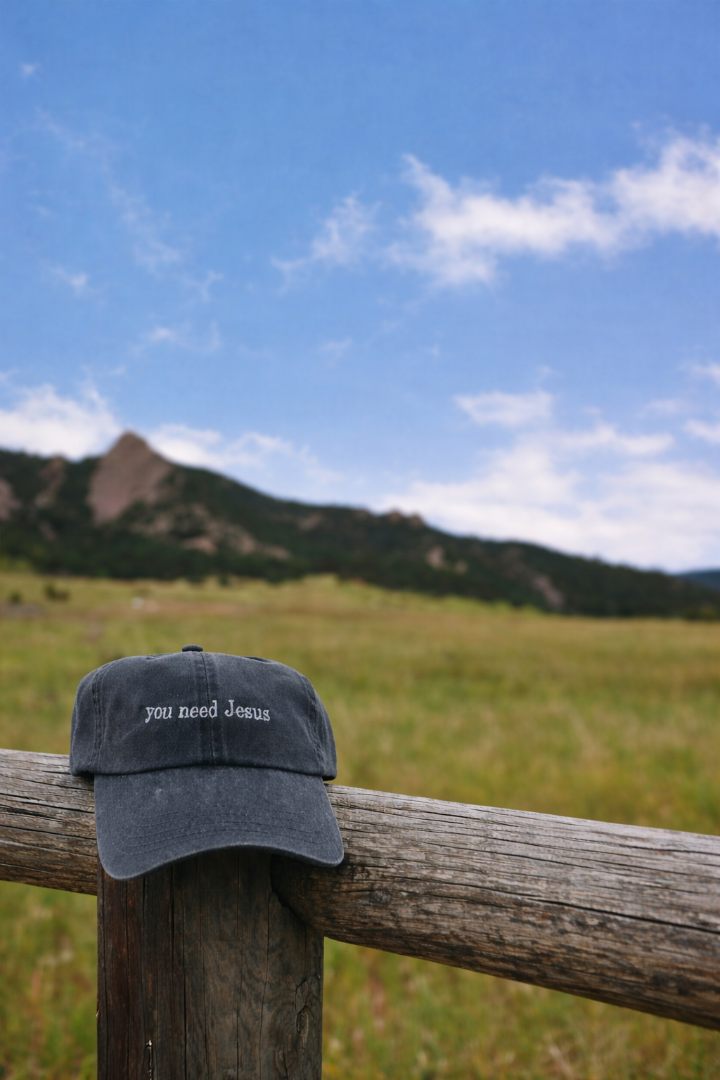 Gorra you need jesus